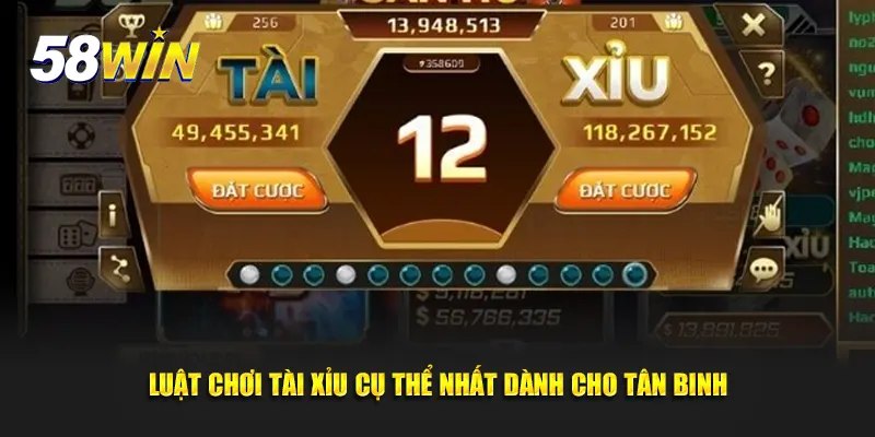 Luật chơi tài xỉu cụ thể nhất dành cho tân binh